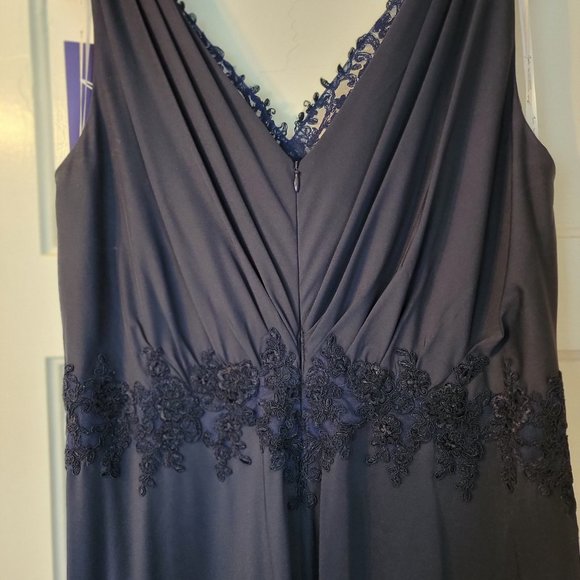 Jade by Jasmine Navy Blue Maxi Dress - Picture 7 of 15